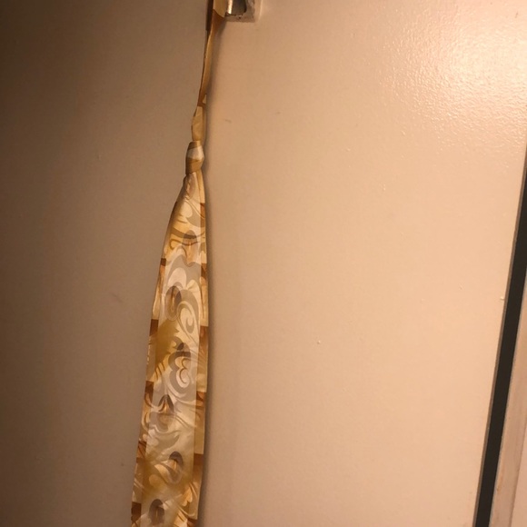 Le monde home couture tie gold yellow brown - Picture 6 of 8